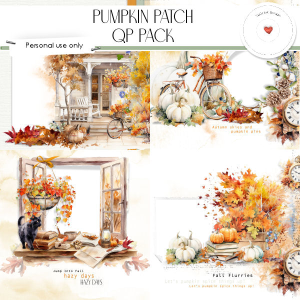 (image for) Pumpkin patch QP pack